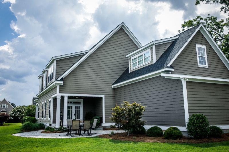 Home Exterior with Vinyl Siding